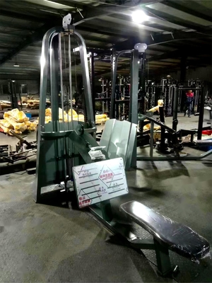 Machine basse rangée assise en acier pour la poitrine épaule dos bras exercice dans l'équipement de gym