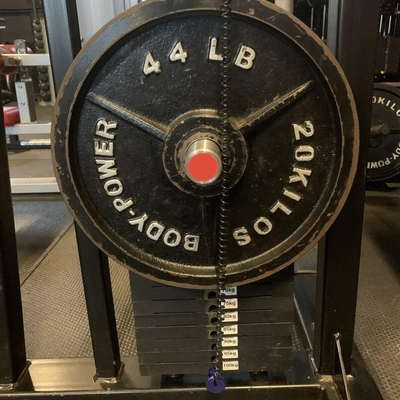 Plaques de poids personnalisées au Direct pour l'entraînement commercial en poids libre