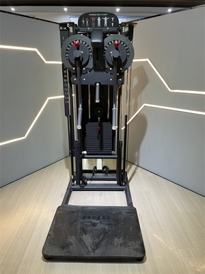 Entraînement à l'épaule en position debout en levage latéral équipement de gym à domicile