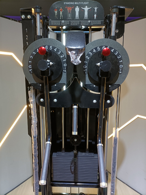 2150*1430*1580 Machine de levage latéral de l'épaule debout pour les professionnels du fitness