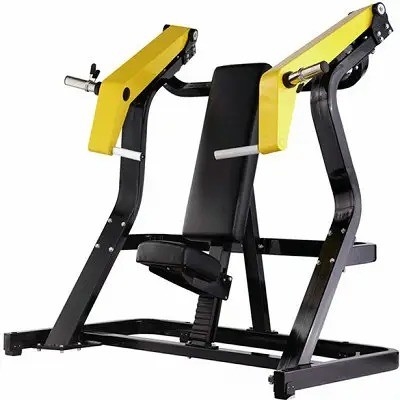 Plaque chargée assise en inclinaison de la machine de presse de poitrine équipement de fitness avec logo personnalisé