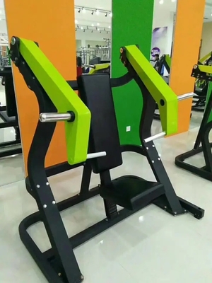 Plaque chargée assise en inclinaison de la machine de presse de poitrine équipement de fitness avec logo personnalisé