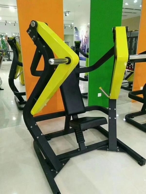 Plaque chargée assise en inclinaison de la machine de presse de poitrine équipement de fitness avec logo personnalisé