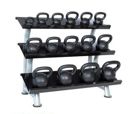 Gymnase Fitness Unisexe Couleur Peint en fonte Kettlebells pour l'entraînement de force