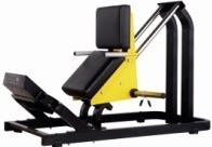 Équipement d'exercice de force Befreeman Machine de pression pour les jambes Hack Squat Chargeur moyen 1730*1120*1280