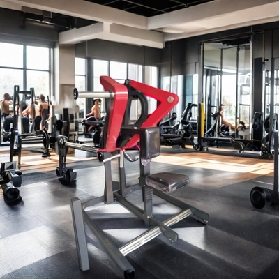 Équipement d'acier à rames à charge moyenne pour les séances d'entraînement du dos au Befreeman Commercial Gym
