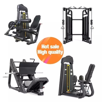 Équipement d'exercice de gymnase à domicile 2 en 1 machine de remontage des jambes assise pour le culturisme