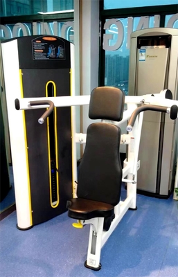 Banque de pression à épaule assise chargée d'épingles conçue pour les équipements de gymnastique sportive professionnelle