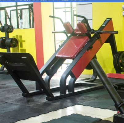 Autres équipements de gymnastique de capacité Hack Squat Machine avec couleur de cadre sélectionnable en option