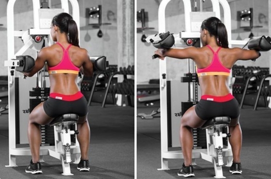 Fitness Sport Moyenne chargeuse épingle chargée Assise machine de levage latéral de l'épaule pour le gymnase
