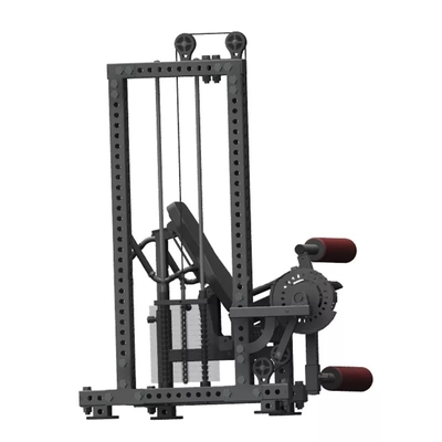 Entraînement en force Bodybuilding chargeur moyen à deux sièges machine d'extension de jambe