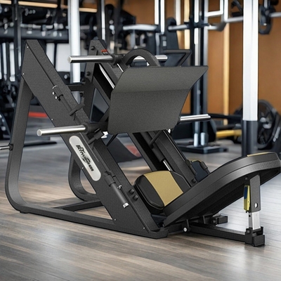 45 degrés Plaque chargée à la jambe Presse d'entraînement de force Équipement de gym pour des résultats maximaux