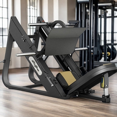 45 degrés Plaque chargée à la jambe Presse d'entraînement de force Équipement de gym pour des résultats maximaux