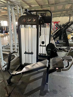 Machine d'entraînement abdominal avec piquet de poids chargé