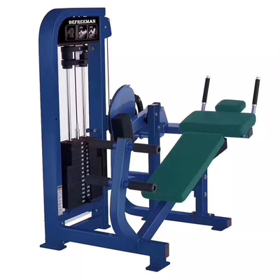 Acier Q235 Commercial Pin Loaded Seated Crunch Machine abdominale pour l'exercice en intérieur