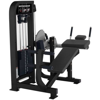 Acier Q235 Commercial Pin Loaded Seated Crunch Machine abdominale pour l'exercice en intérieur
