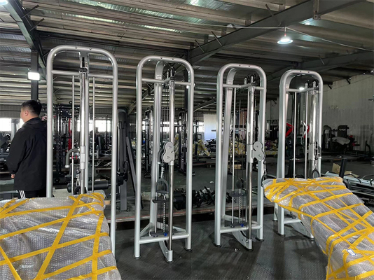 L'équipement de remise en forme de la machine à mouche de la rangée Lat Pulldown Machine de remise en forme de l'équipement de remise en forme de la pile de poids de la broche chargée salle de sport à domicile