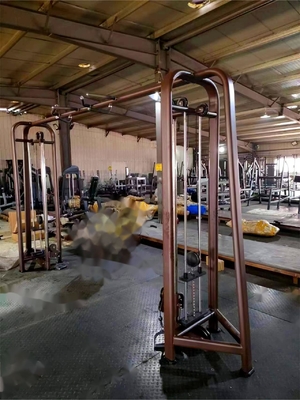 L'équipement de remise en forme de la machine à mouche de la rangée Lat Pulldown Machine de remise en forme de l'équipement de remise en forme de la pile de poids de la broche chargée salle de sport à domicile