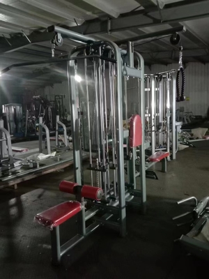 8 stations de gymnase multi parfait pour l' entraînement en force et les exercices de poitrine croisés par câble