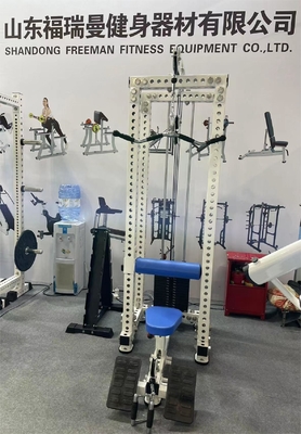 Équipement de remise en forme à haute traction à basse rangée avec réglage à plusieurs niveaux