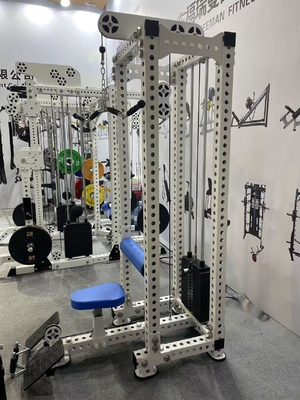 Équipement de remise en forme à haute traction à basse rangée avec réglage à plusieurs niveaux