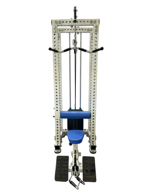 Centre de remise en forme 2 en 1 Lat Pull Down Basse rangée épaisseur de tube 3,0 mm Équipement commercial