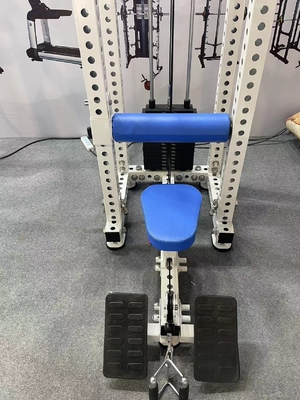 Centre de remise en forme 2 en 1 Lat Pull Down Basse rangée épaisseur de tube 3,0 mm Équipement commercial