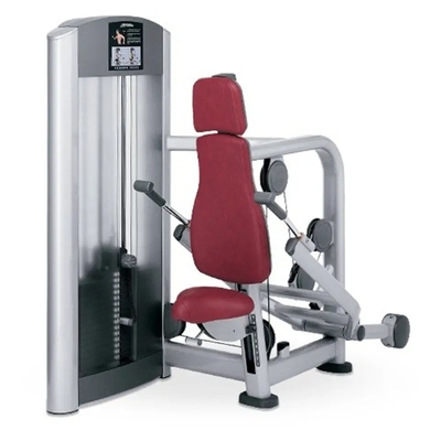 Machine de poussée du triceps sur mesure pour l'entraînement en force dans les équipements de gymnastique commerciaux