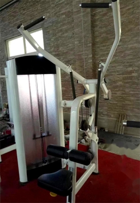 Équipement de gymnastique commercial en acier sur mesure Lat Pulldown pour les amateurs de gym