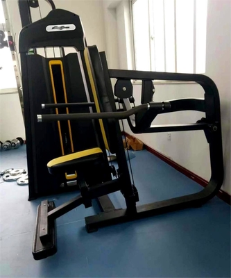Équipement de gymnastique de musculation de la poitrine de l' épaule de l' entraînement des triceps Machine en acier Q235