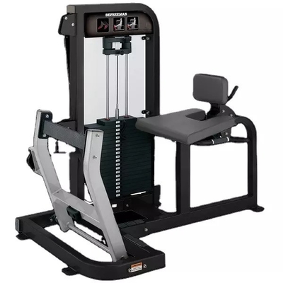 Assise noire Optionnelle équipement de gymnastique commercial Assise machine de levage de veau pour le culturisme