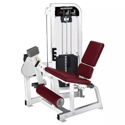 Logo personnalisé Chargeur moyen épingle chargée Extension de jambe assise Commercial Gym Fitness Machine