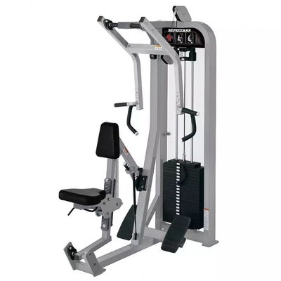 235 kg de poids en pile machine assise en rangée deux couches de revêtement en poudre électrostatique équipement de gym