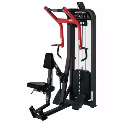 235 kg de poids en pile machine assise en rangée deux couches de revêtement en poudre électrostatique équipement de gym