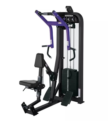 235 kg de poids en pile machine assise en rangée deux couches de revêtement en poudre électrostatique équipement de gym