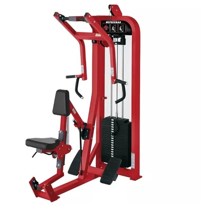 235 kg de poids en pile machine assise en rangée deux couches de revêtement en poudre électrostatique équipement de gym