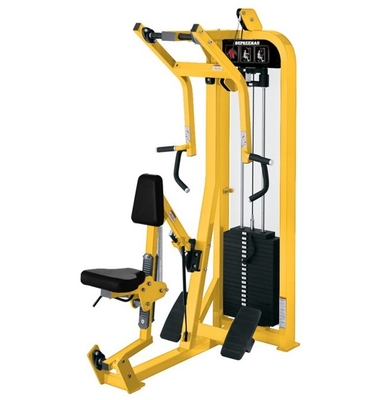 235 kg de poids en pile machine assise en rangée deux couches de revêtement en poudre électrostatique équipement de gym