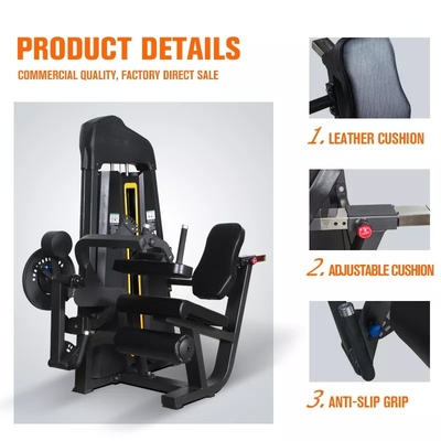 Modèle commercial d'entraîneur de hanche à cuisse interne et externe équipement de gymnastique double Abductor Machine