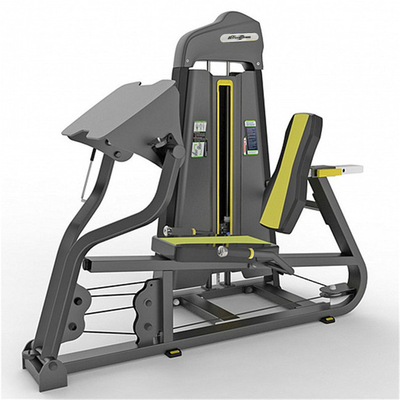 Appareil d'entraînement à sélection à épingle assise Presses horizontales pour les jambes pour le centre de gym