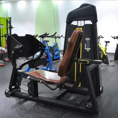 Appareil d'entraînement à sélection à épingle assise Presses horizontales pour les jambes pour le centre de gym