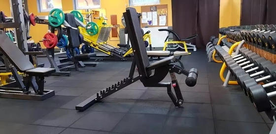 Appareil d'entraînement à sélection à épingle assise Presses horizontales pour les jambes pour le centre de gym