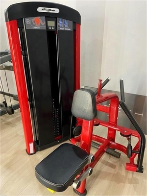 Machine à ramer en acier pour la formation du dos et de la poitrine