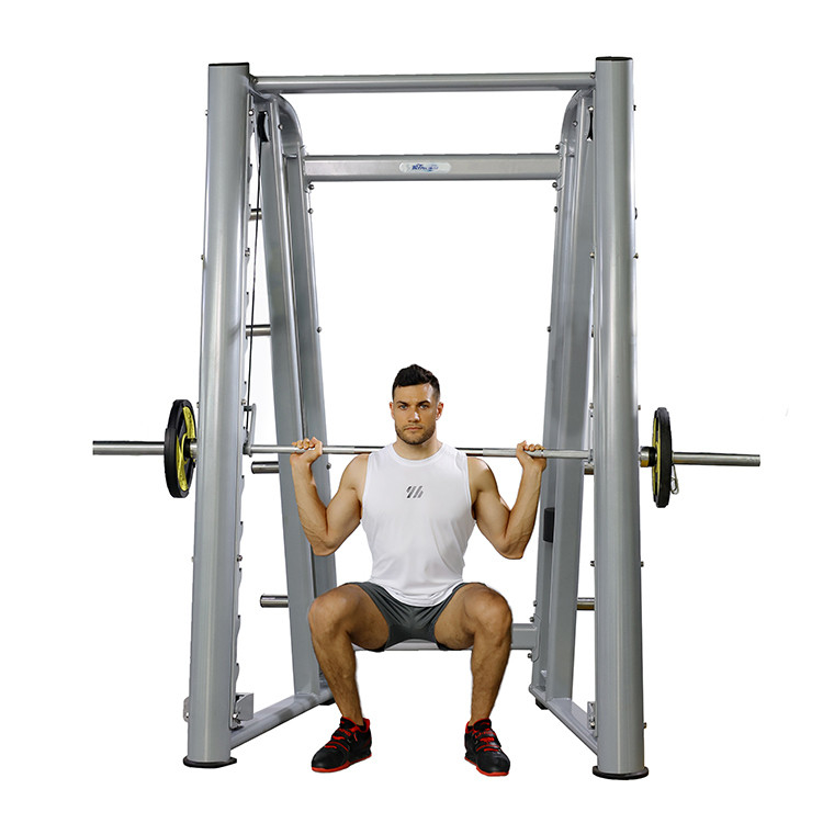Formation sportive Multifonction Power Rack Smith Machine avec système de poulie Équipement de gym