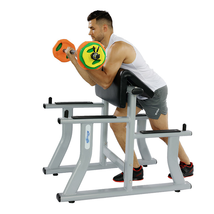 1170*800*1080 mm banc de remise en forme de bras pour biceps machines de sélection de charge de pin de remise en forme de bras au gymnase