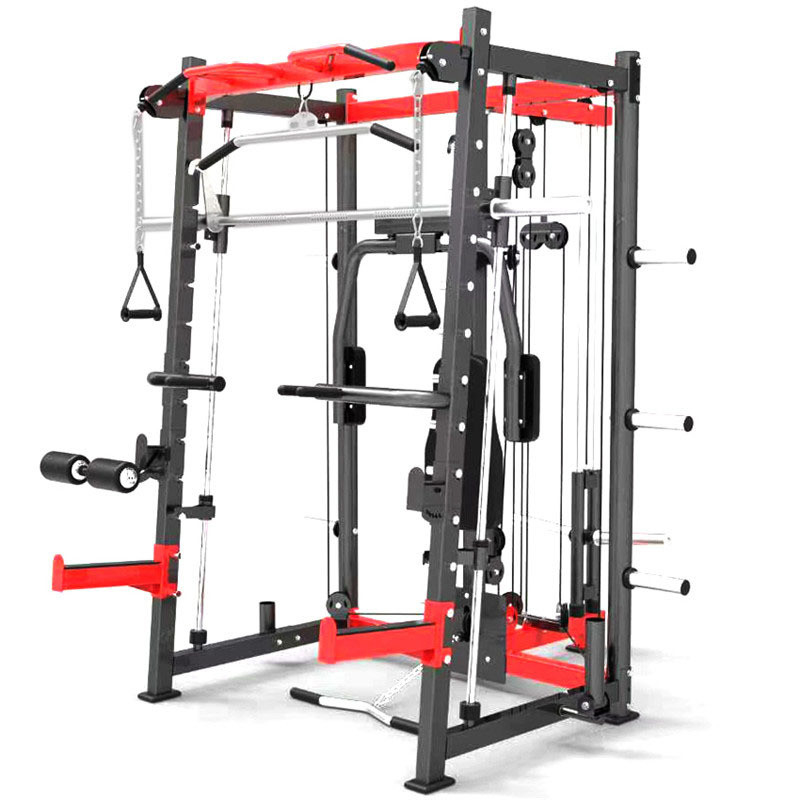 Power Squat Rack Smith Machine pour épaule poitrine jambe presse tout en un équipement de gym
