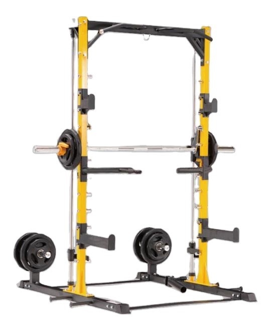 Machines chargées de plaques de gymnastique multiplate, rack squat et machine Smith pour la construction durable