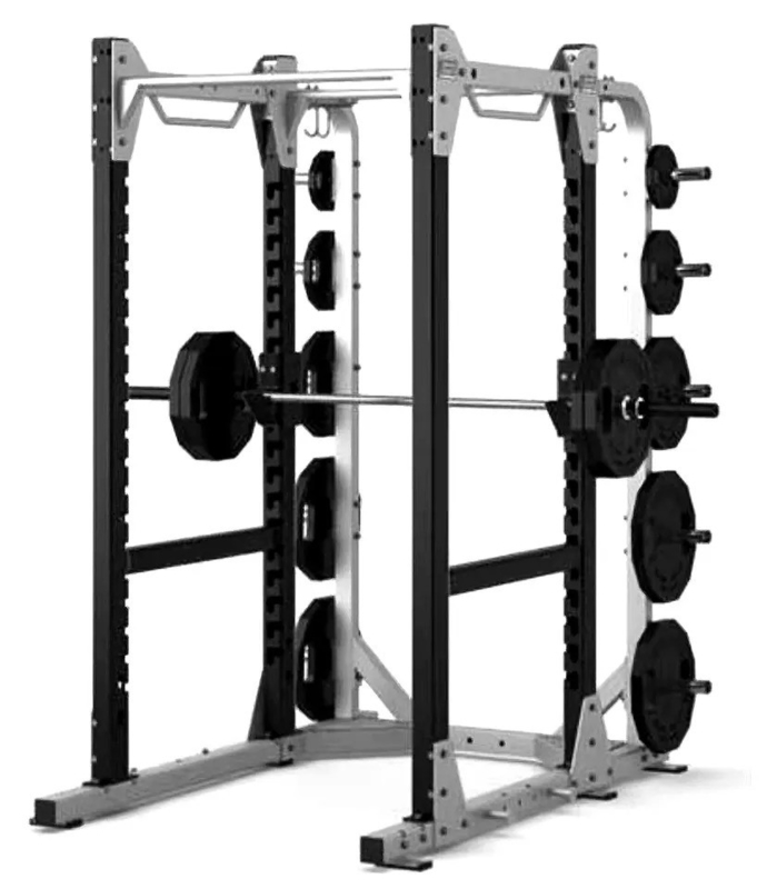 Corps en acier Fitness Gym multi-fonctionnelle Power Cage pour la presse à jambes et l'aviron