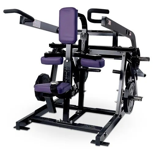 Bodybuilding Plaque chargée Machines assises Plongées pour les bras Épaules et le dos
