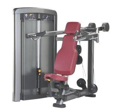 Sélection de la charge des broches Moyenne chargeuse Gym Machine de pressage de l'épaule pour le logo commercial personnalisé