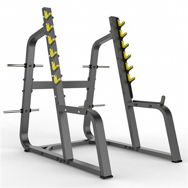 Optionnel Couleur de cadre sélectionnable Squat Rack Gym Fitness Equipement pour l'exercice musculaire